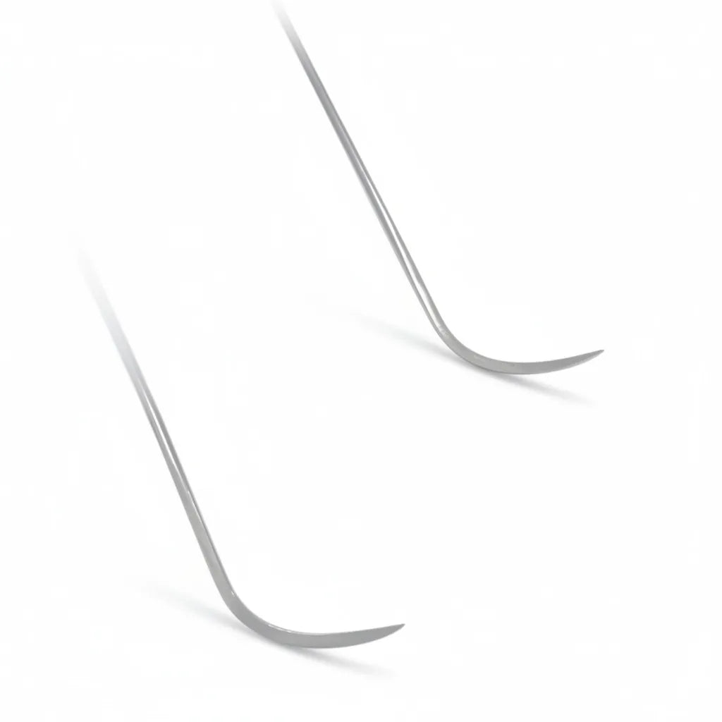 Close-up of the 10mm rigid steel shafts for Yerevan series
