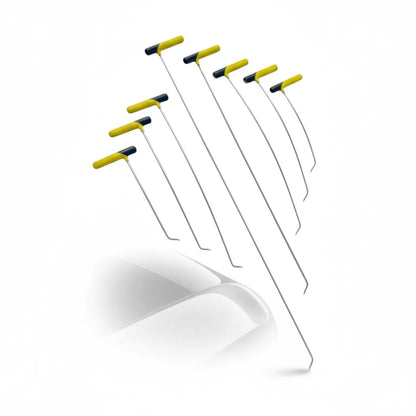 Close-up of the sharp tips on the Duzce Edition PDR rods