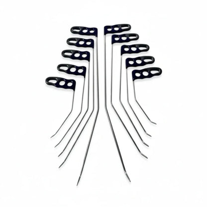 Kyoto Edition 10-piece double-curved PDR rod set by PDR INOX