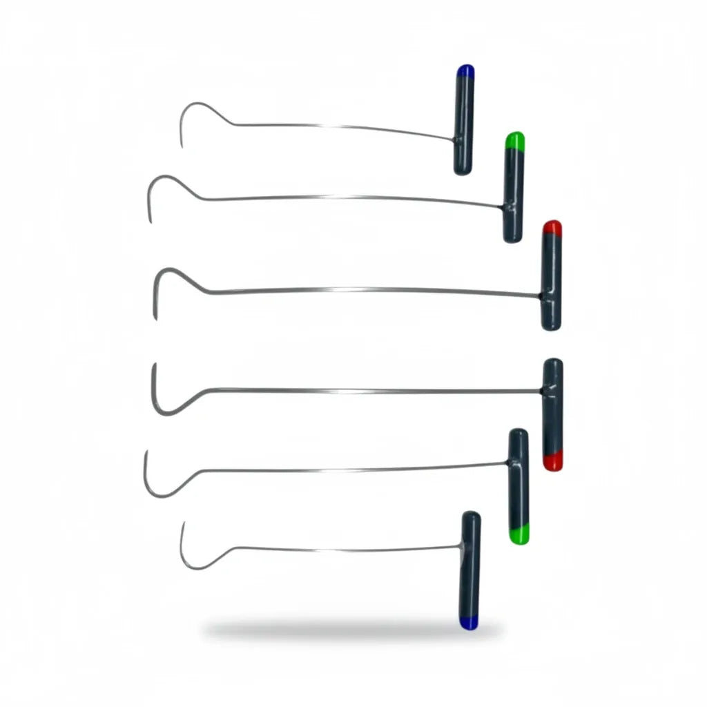 Lurencia Edition 6-Piece C-Bend PDR Rod Set (Sharp Tip)