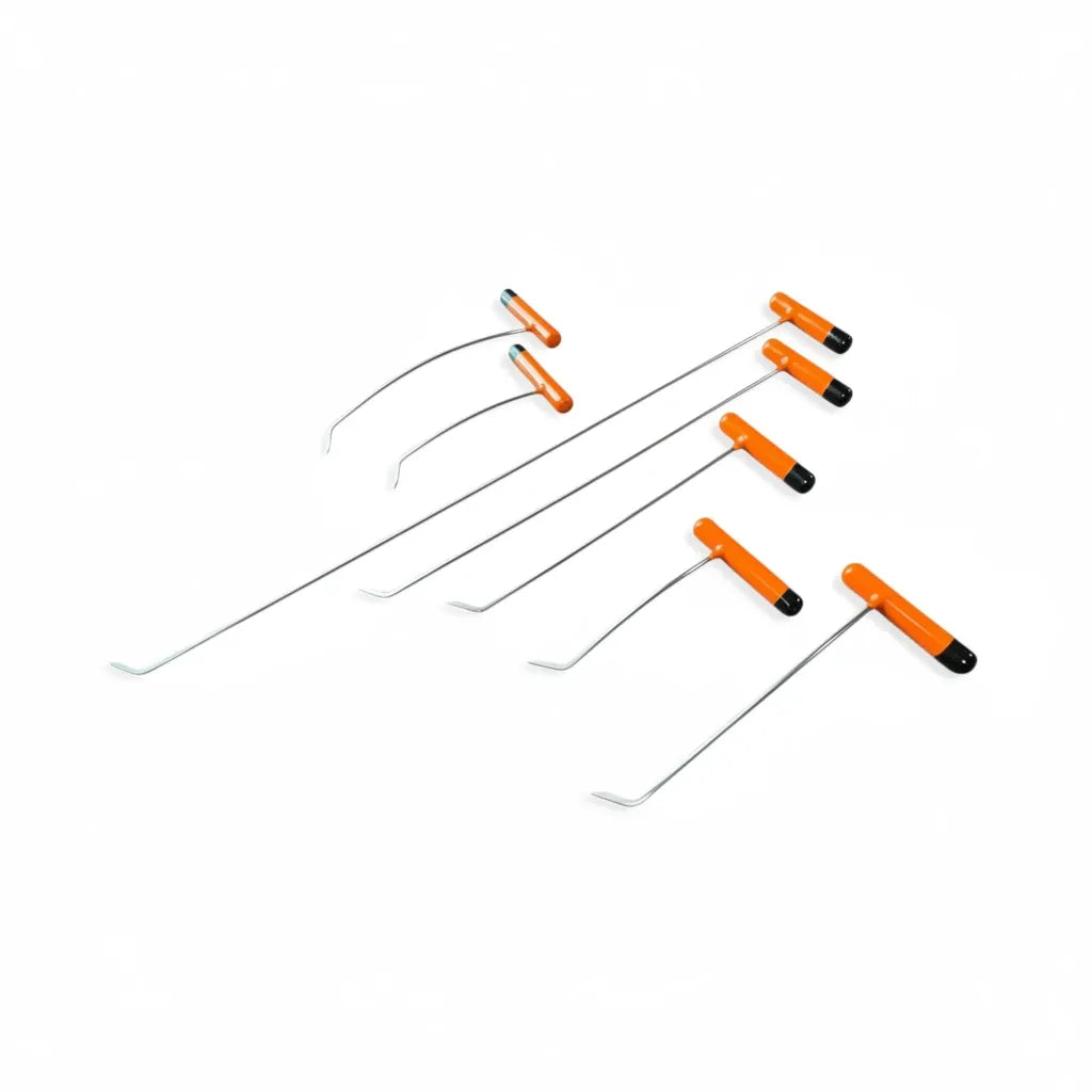 Norvax Edition 7-piece rainbow bend PDR rod set by PDR INOX