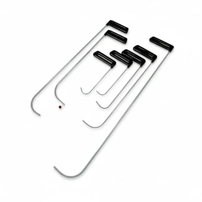 Full 7-piece layout of the PDR INOX Savona Edition set