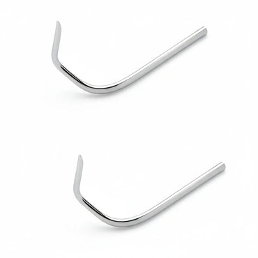 Close-up of the sharp tip on the Rynova Edition U-bend rod