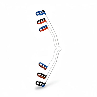 Sylvora Édition Jeu de 6 tiges PDR à double courbure (gauche et droite)