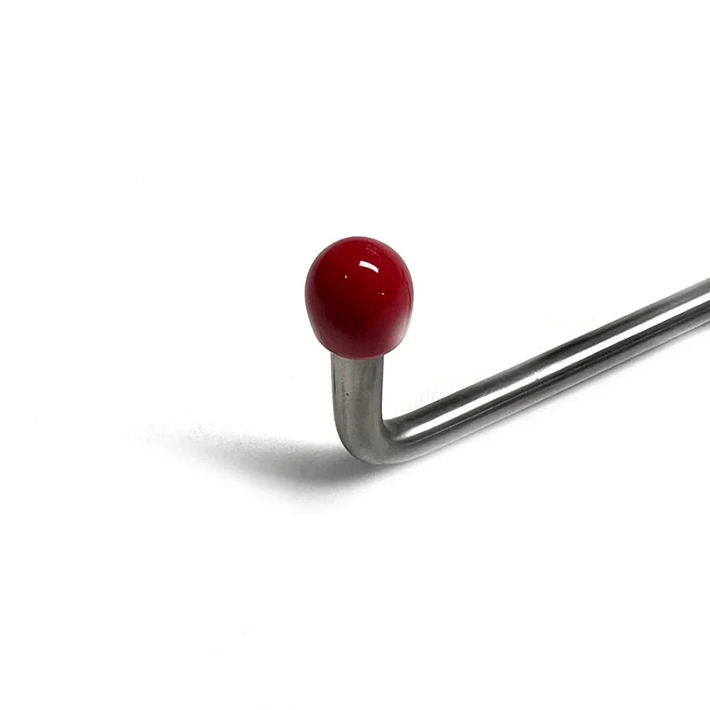 Close-up of the custom tip on the Tavona Edition single bend rod
