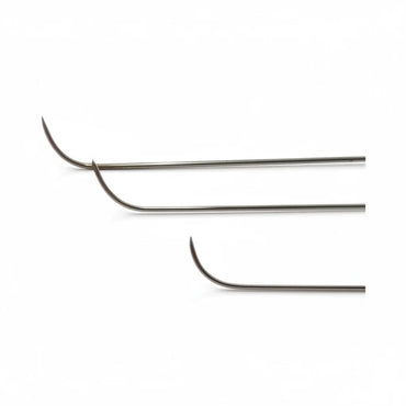Close-up of the sharp tips on the Vexora Edition mixed bend rods