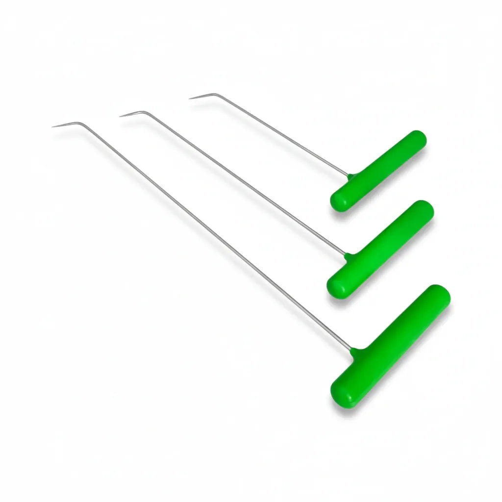 Close-up of the sharp tip on the Zyphor Edition compact rod