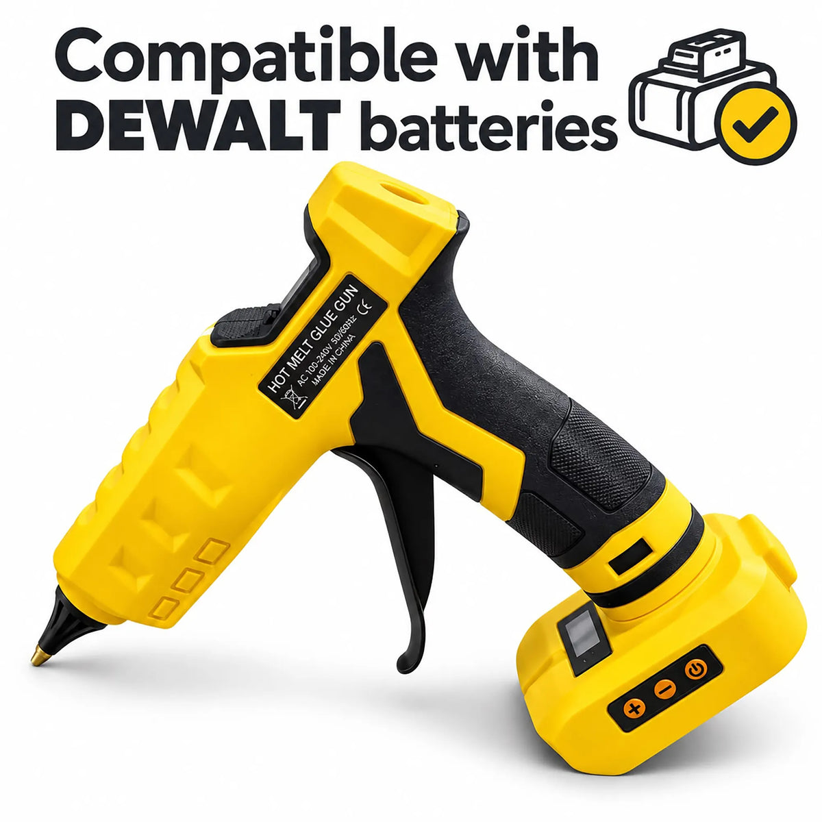 Cordless PDR Hot Glue Gun (Dewalt, Makita & Milwaukee Compatible) – Tool Only