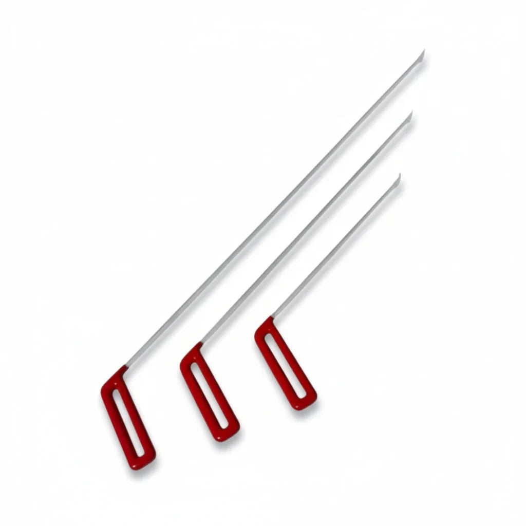 Close-up of the standard whale tail tip on the PDR INOX rod
