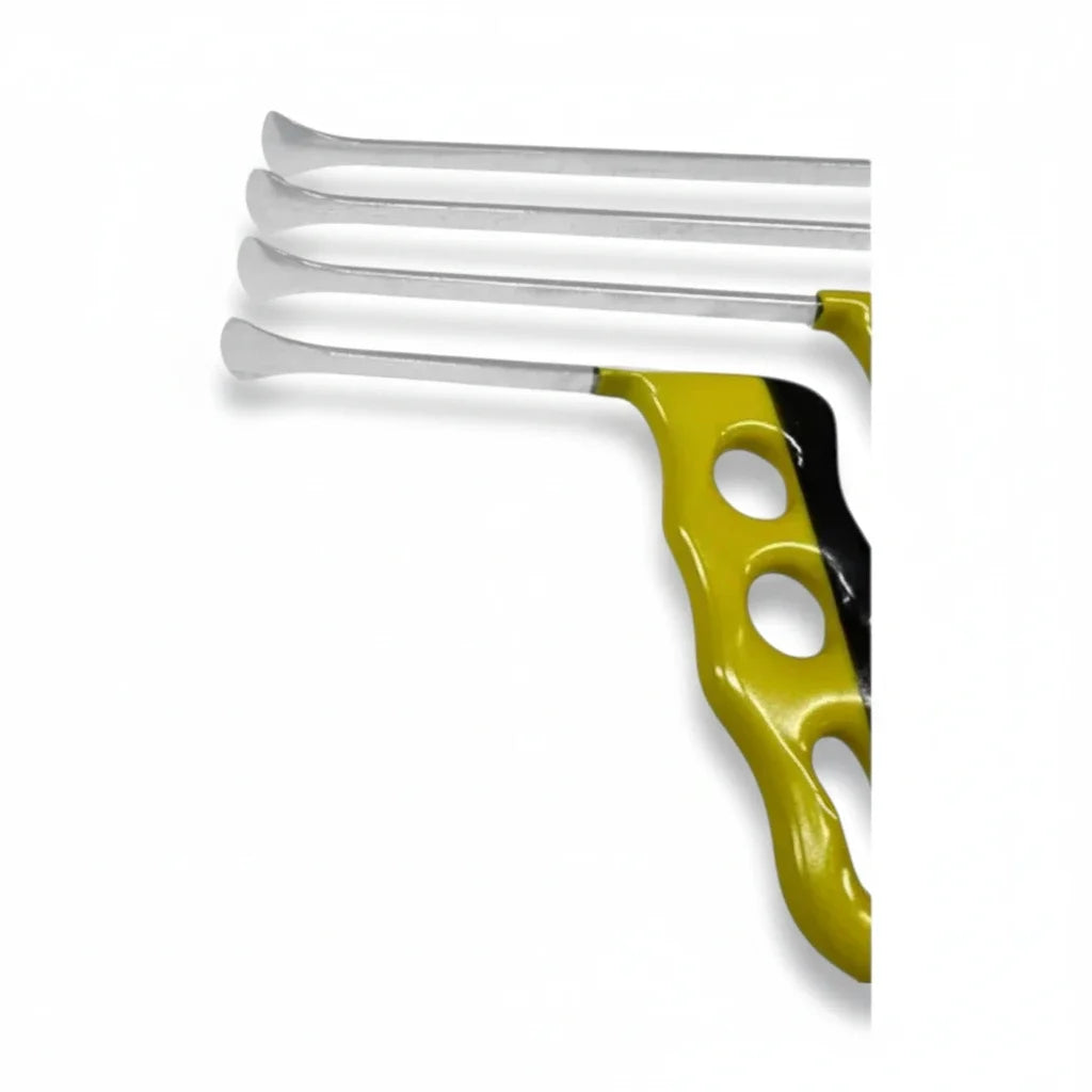 Close-up of the professional whale tail tip for dent removal