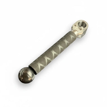 Detailed view of the ratchet mechanism on the PDR indexing handle
