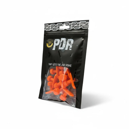 PDR INOX 13x30mm oval tab extracting an elliptical dent