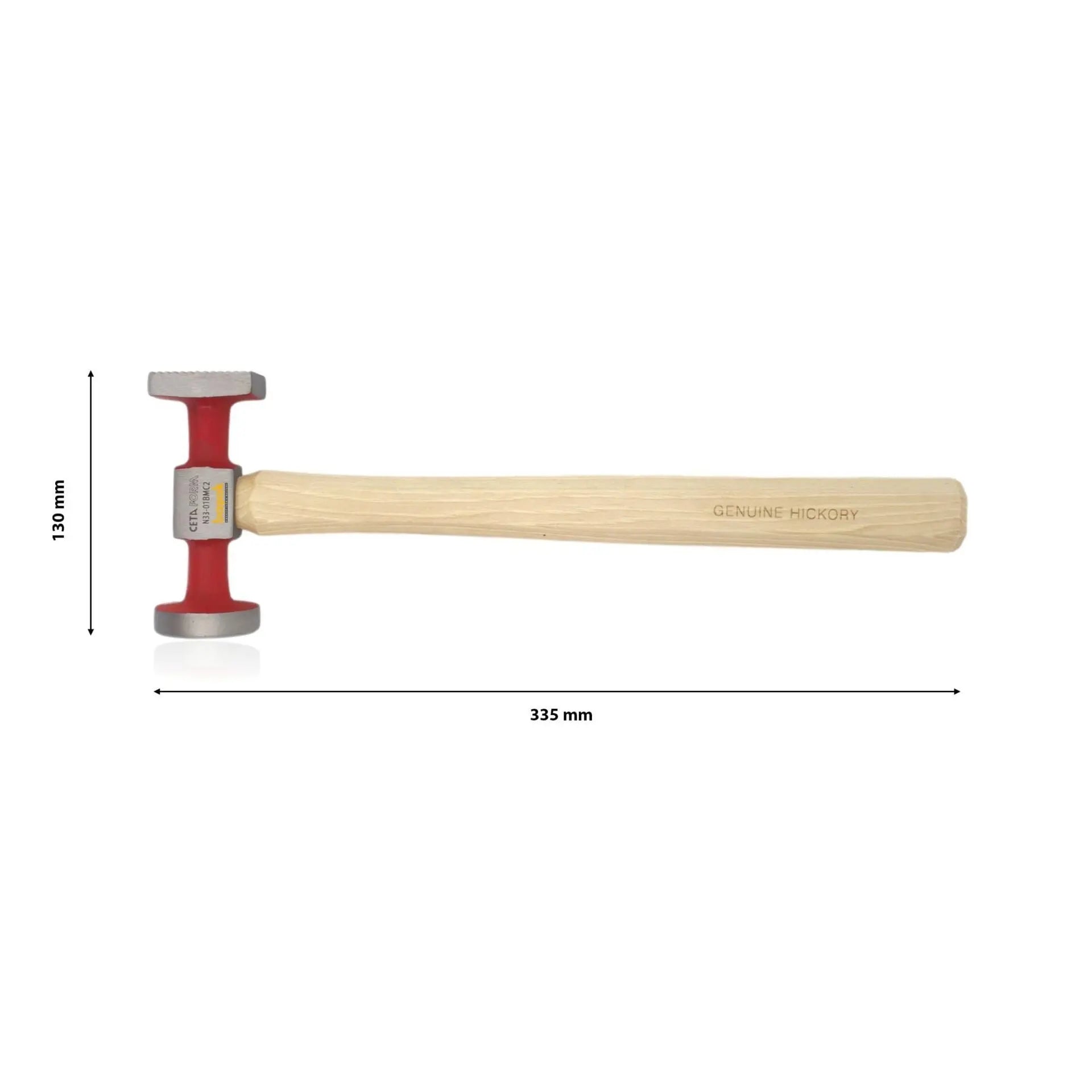 Professional Body Hammer – Smooth Round & Checkered Square Face