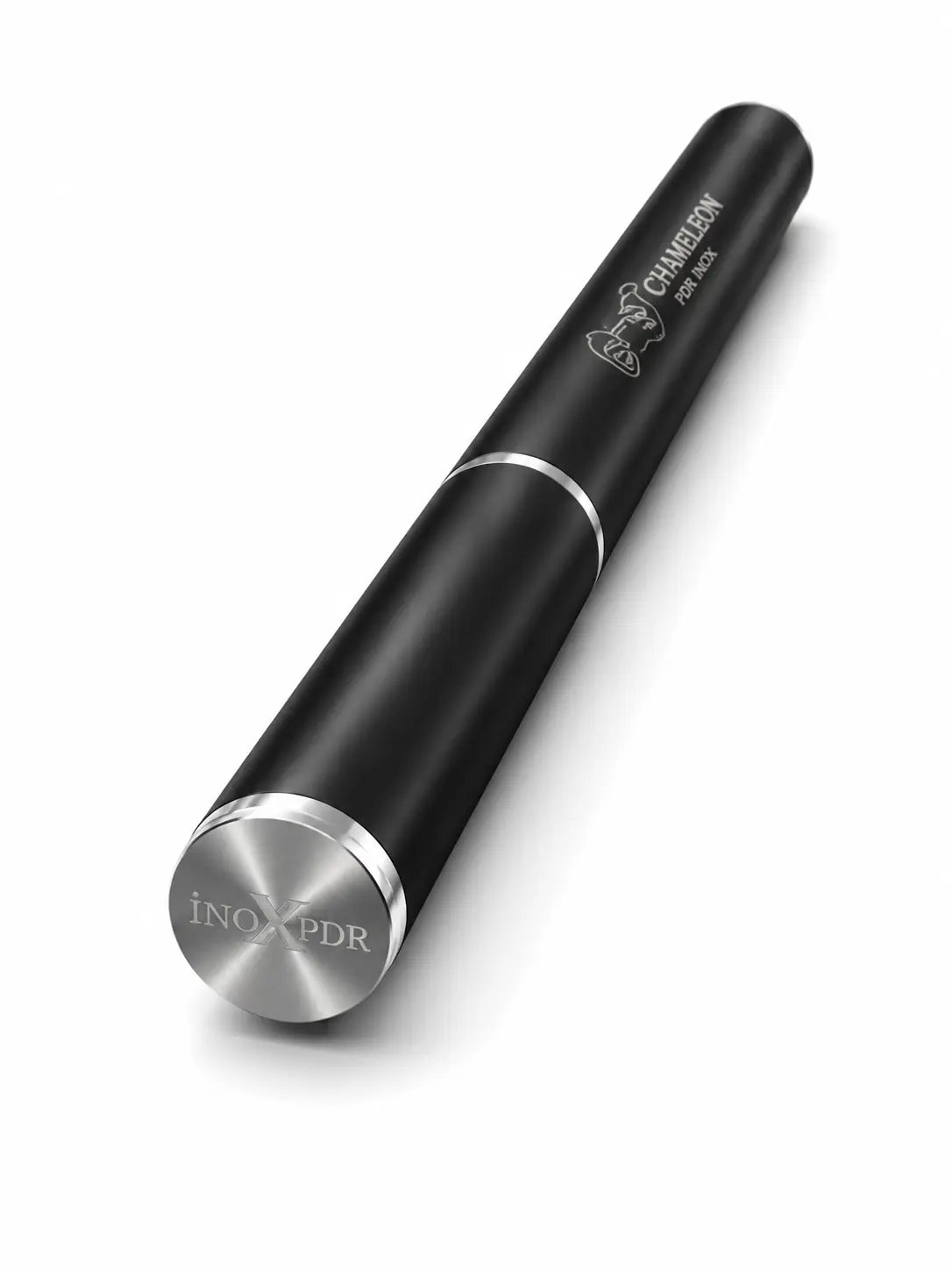 Chameleon PDR INOX Omnia Master dual blending bars and 4 interchangeable color caps on a studio background.