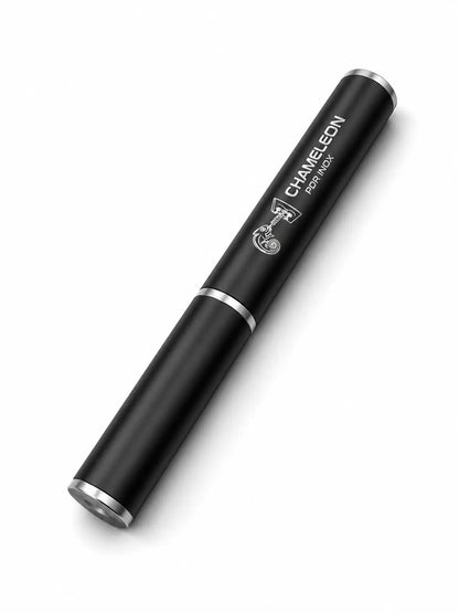 Chameleon PDR INOX Leverage Edition long blending bar shown with 4 multi-hardness caps on a studio background.