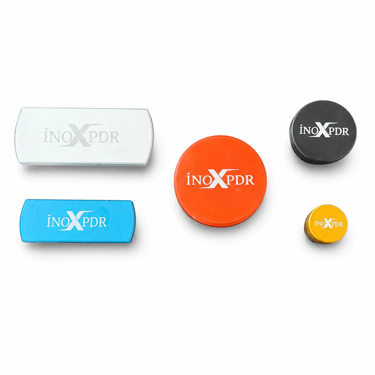 PDR INOX 5-Piece Aluminum Cold Glue Tabs Set