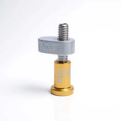 Pillon 12mm precision aluminum cold glue tab by PDR INOX