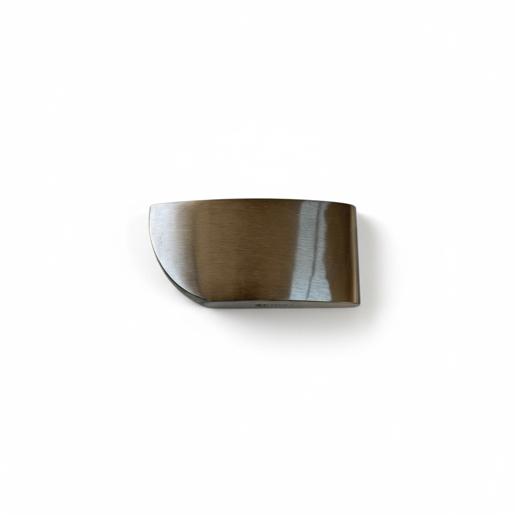 Close-up of the tapered tongue profile on the PDR backing anvil
