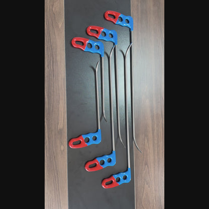 Denizli Edition 6-Piece Aussie PDR Rod Set (8mm)