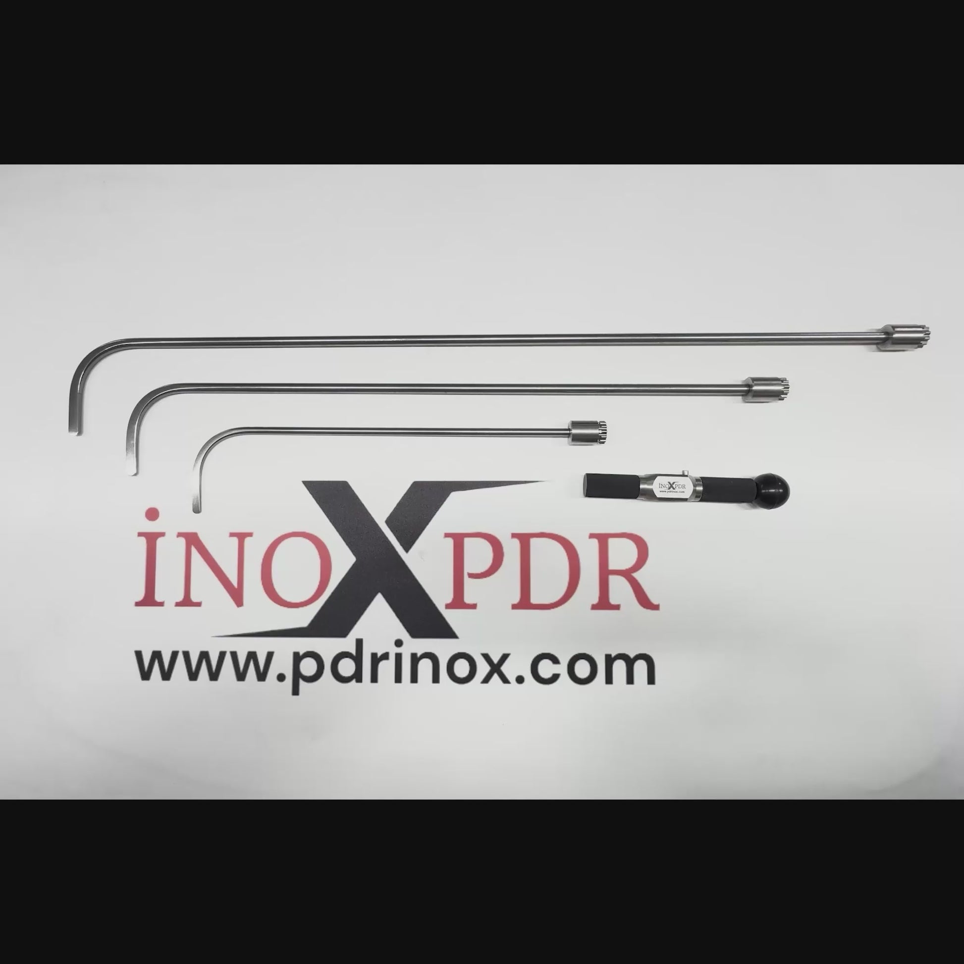 PDR INOX Varlona tool maneuvering through a narrow gap