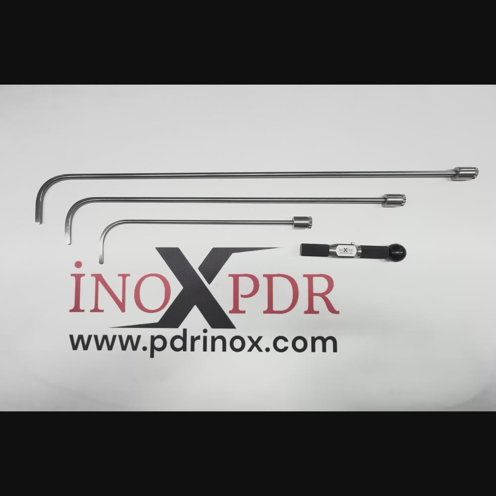 PDR INOX Varlona tool maneuvering through a narrow gap