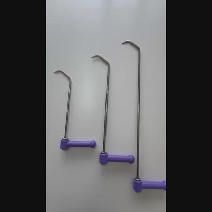 Ergonomic ratchet handle design for comfortable dent removal