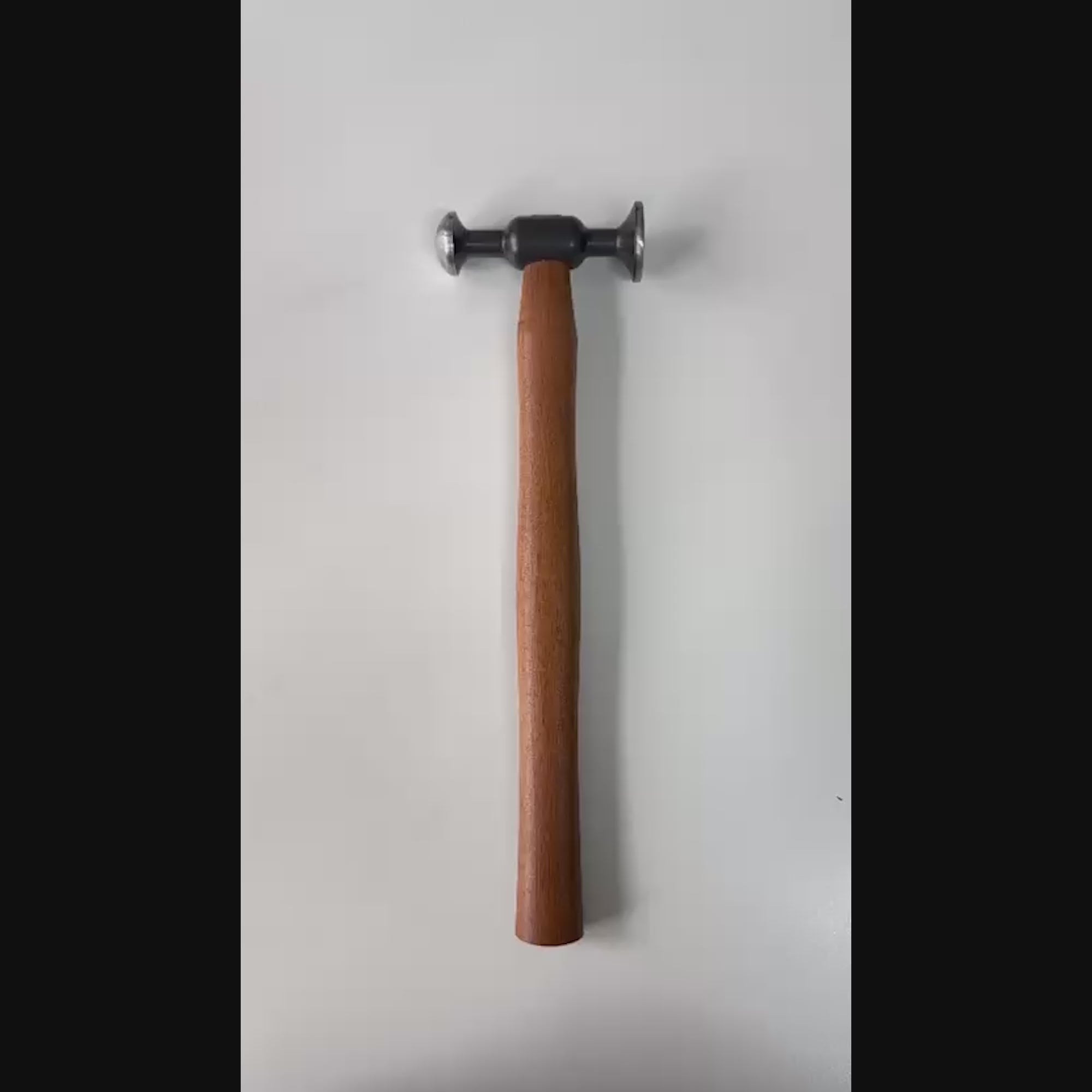 Technician performing rapid tapping with the Model 3 hammer