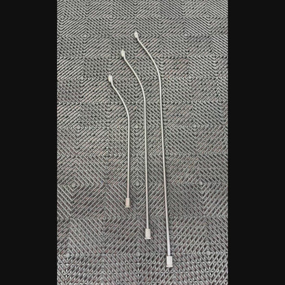 Cremona Edition 3-Piece 155° Curved Oval Spoon Head PDR Rod Set (10mm)