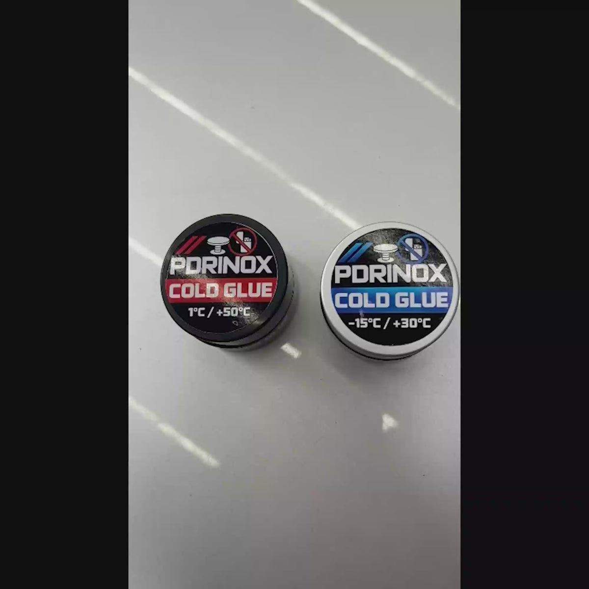 PDR INOX flame-free cold glue for PDR product video, no heating required