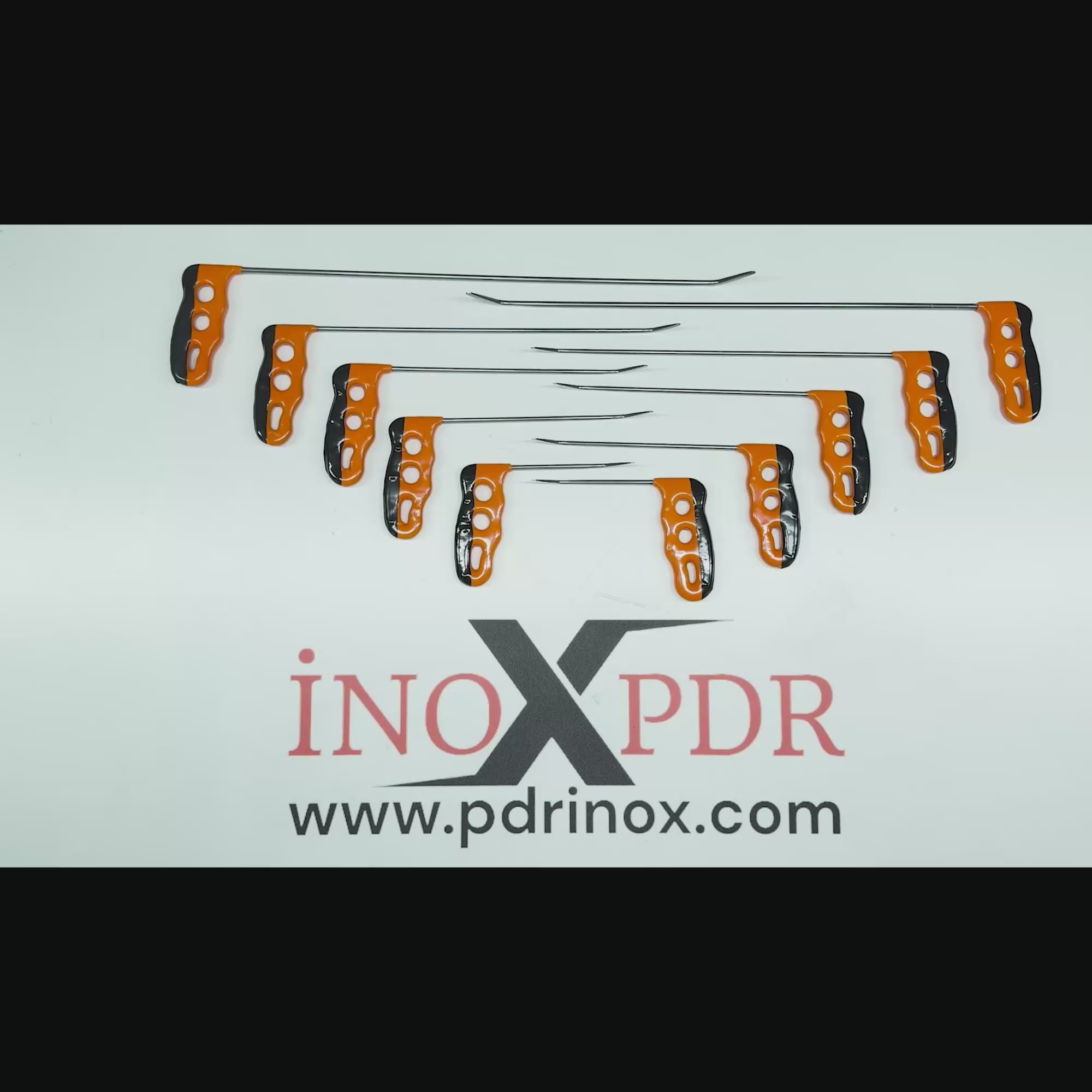 Full layout of the Turnhout Edition single-bend PDR rods