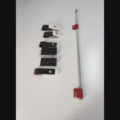 PDR INOX single-direction tensioning system in action
