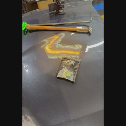 M8 threaded soft interchangeable tip on a PDR tapping tool