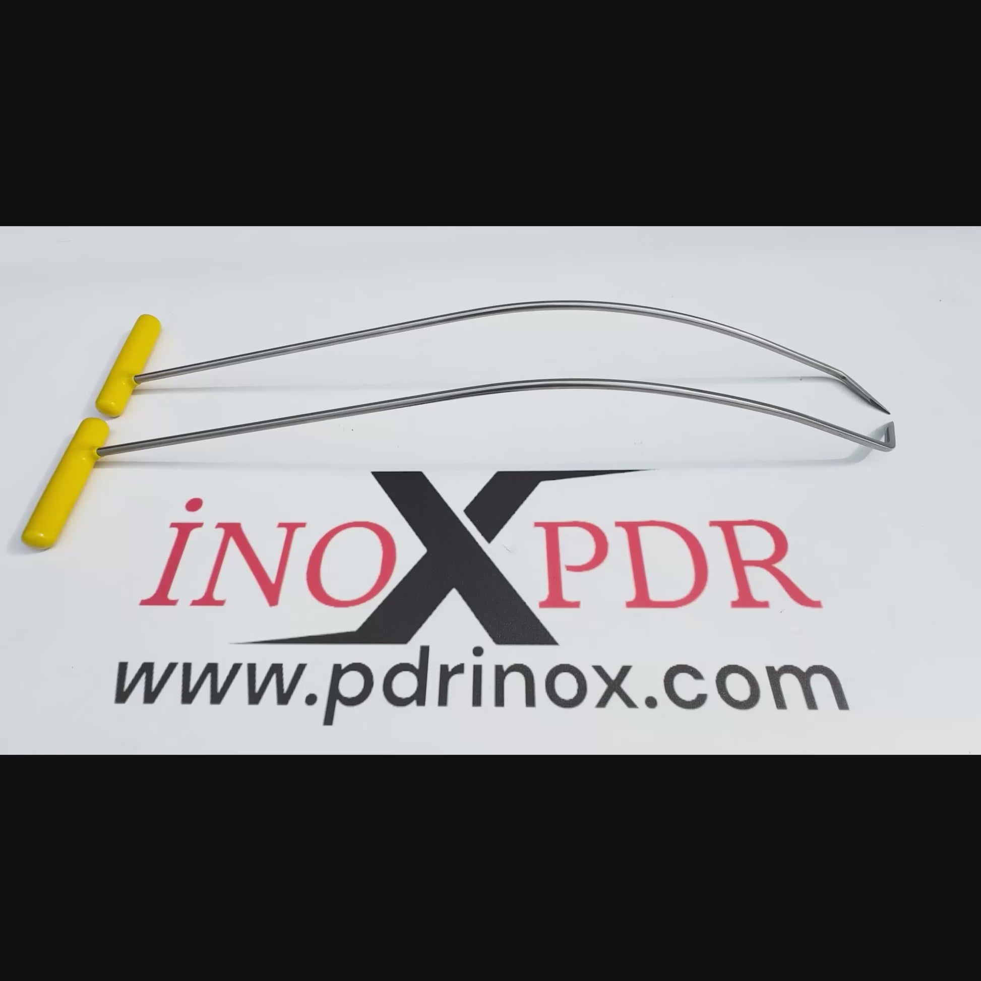 Layout of the 2-piece PDR INOX Nivora Edition tool set