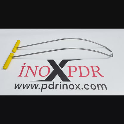 Layout of the 2-piece PDR INOX Nivora Edition tool set