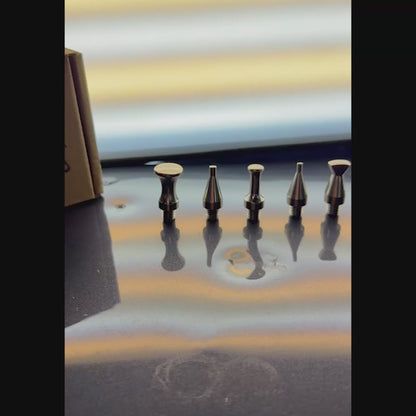 9-Piece Stainless Steel Interchangeable PDR Tip Set (M8 / 5/16")