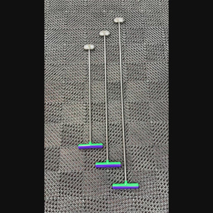 Ravenna Edition 3-Piece Straight Wide Oval Head PDR Rod Set with T-Handles (10mm)