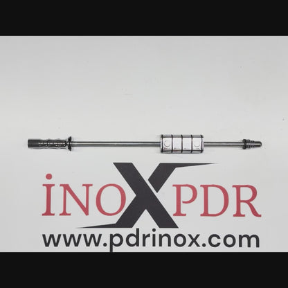 Heavy-duty steel body and ergonomic grip of the 60 cm puller