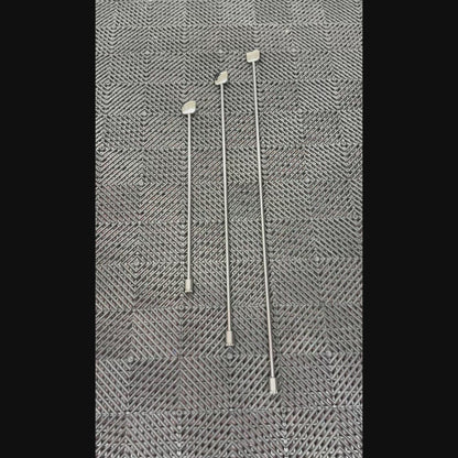 Siena Edition 3-Piece Straight Tapered Square Head PDR Rod Set (10mm)