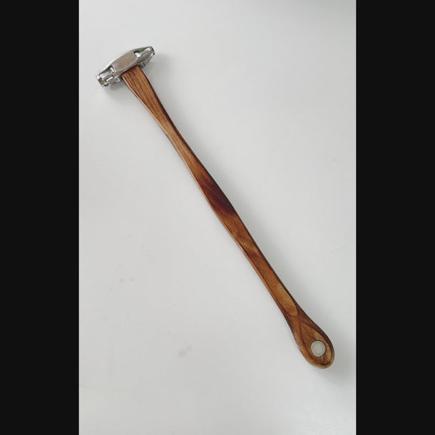 PDR INOX Blending Hammer – 122gram Stainless Steel Head with Ergonomic Wooden Handle