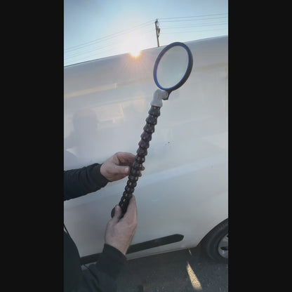 Clear dent visibility through the 100mm PDR inspection lens