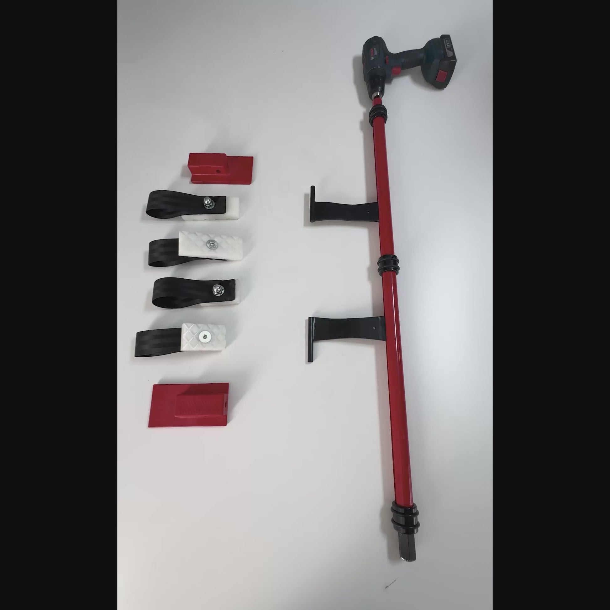 PDR INOX dual-direction stretching system on a vehicle roof