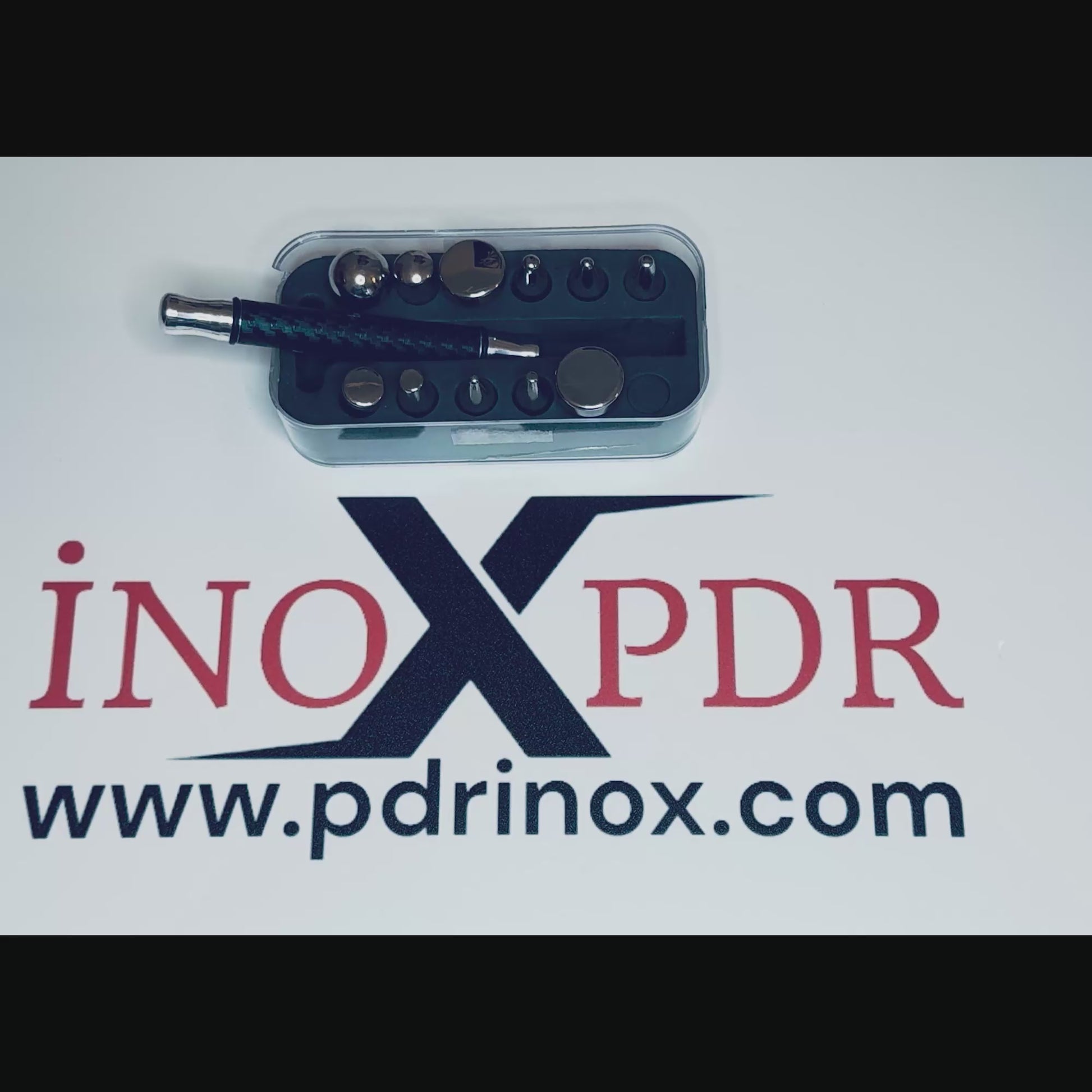 PDR INOX 12-Piece M8 Stainless Steel Tip Set with Storage Box