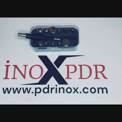 PDR INOX 12-Piece M8 Stainless Steel Tip Set with Storage Box
