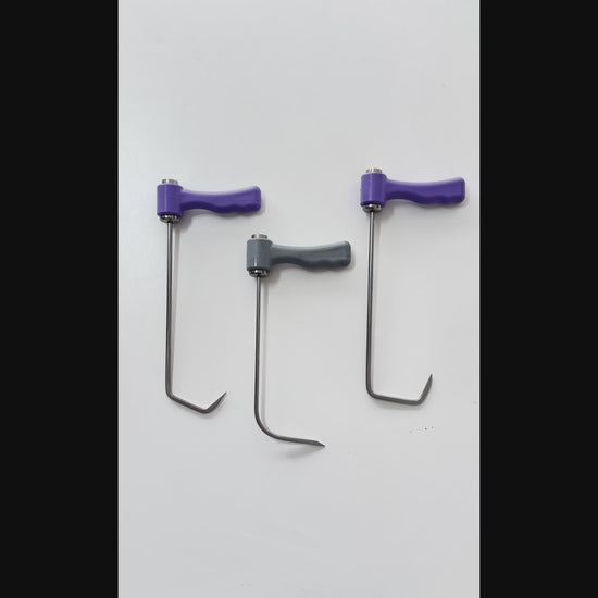 PDR INOX Toledo Edition rods showing 360 degree rotatable handles