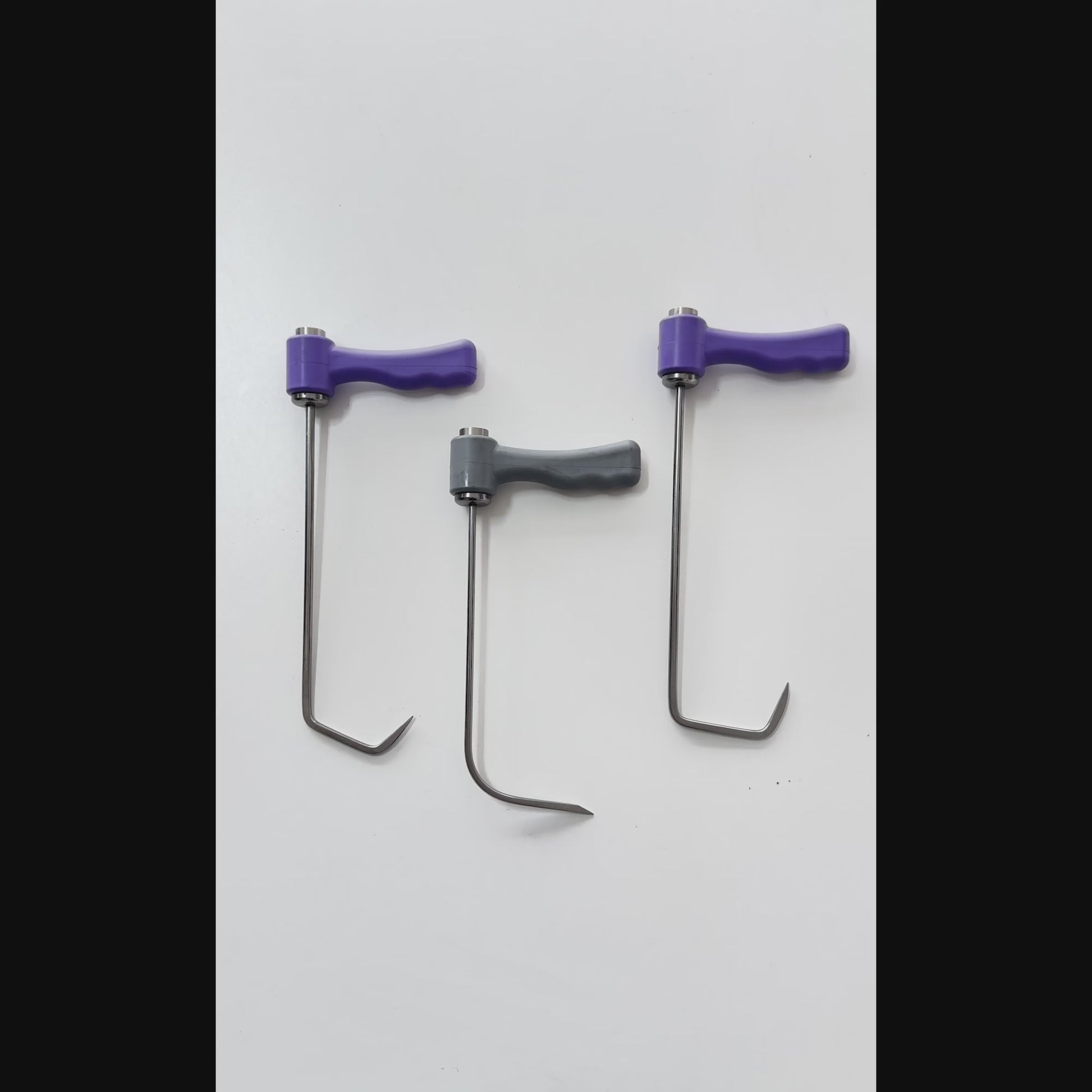 PDR INOX Toledo Edition rods showing 360 degree rotatable handles
