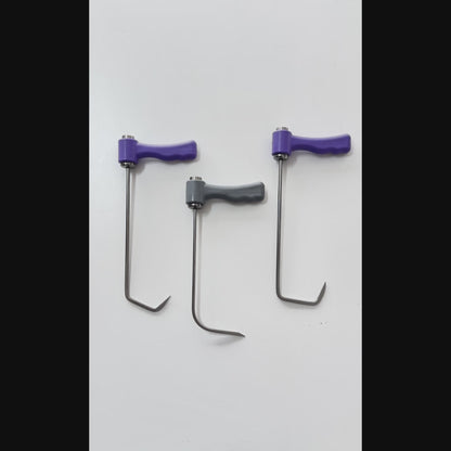 PDR INOX Toledo Edition rods showing 360 degree rotatable handles