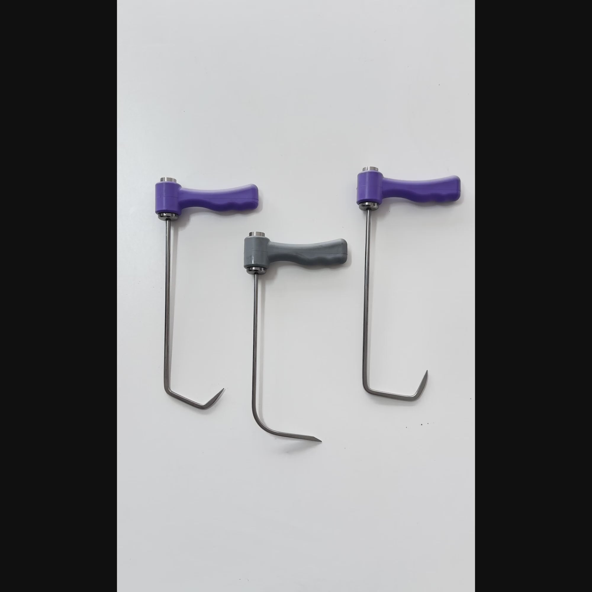 PDR INOX Toledo Edition rods showing 360 degree rotatable handles
