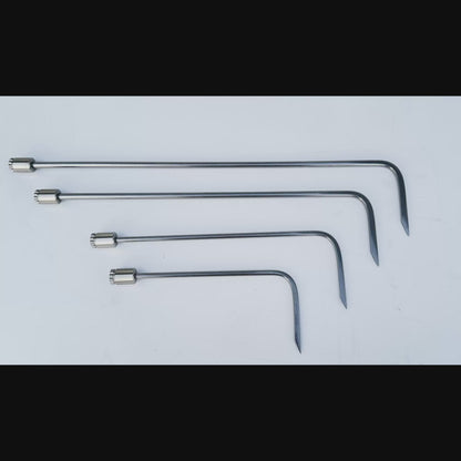 Layout of the 4-piece Amsterdam Edition pointed tip PDR set