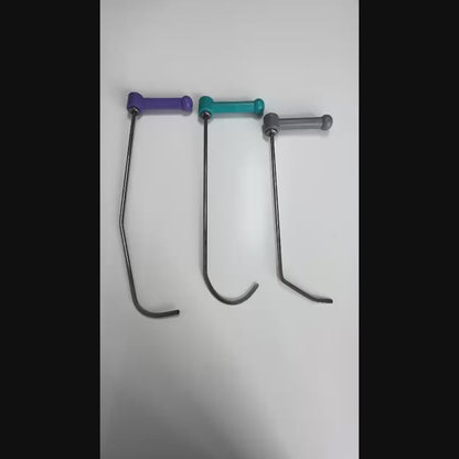 Professional technician using an Amasya series PDR rod