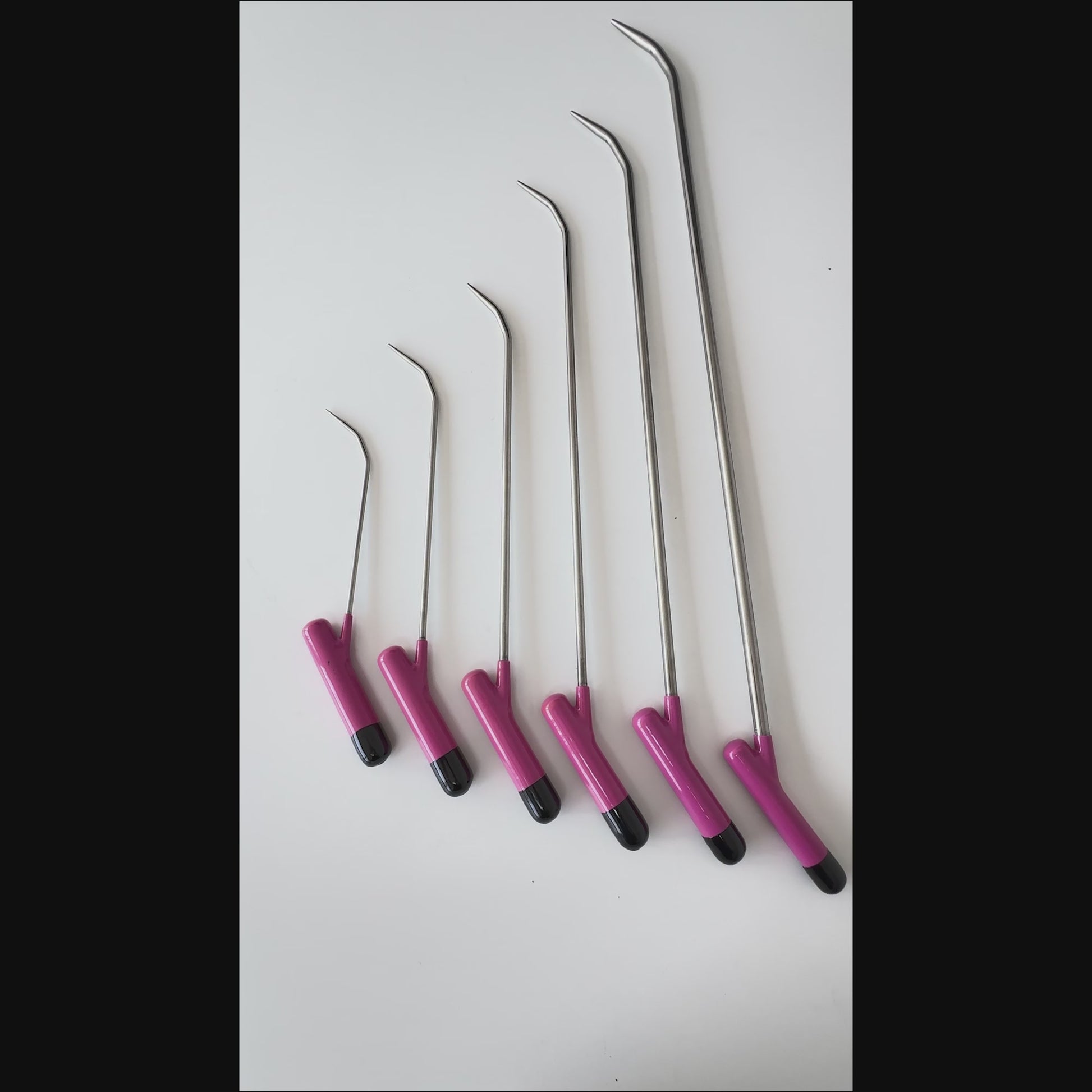 Complete 6-piece layout of the Cadiz Edition PDR tool set